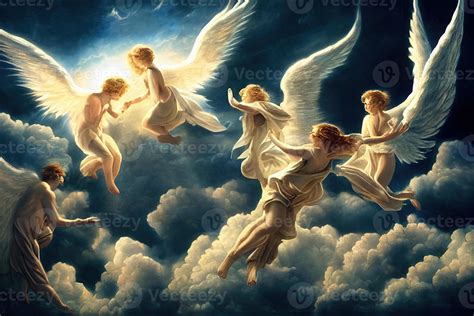 images of heaven with angels